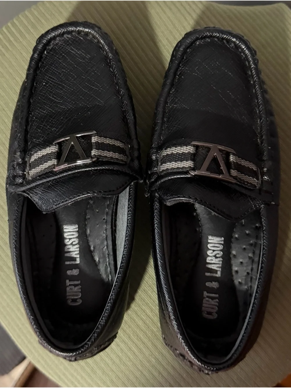Boys' Black Dress Loafers